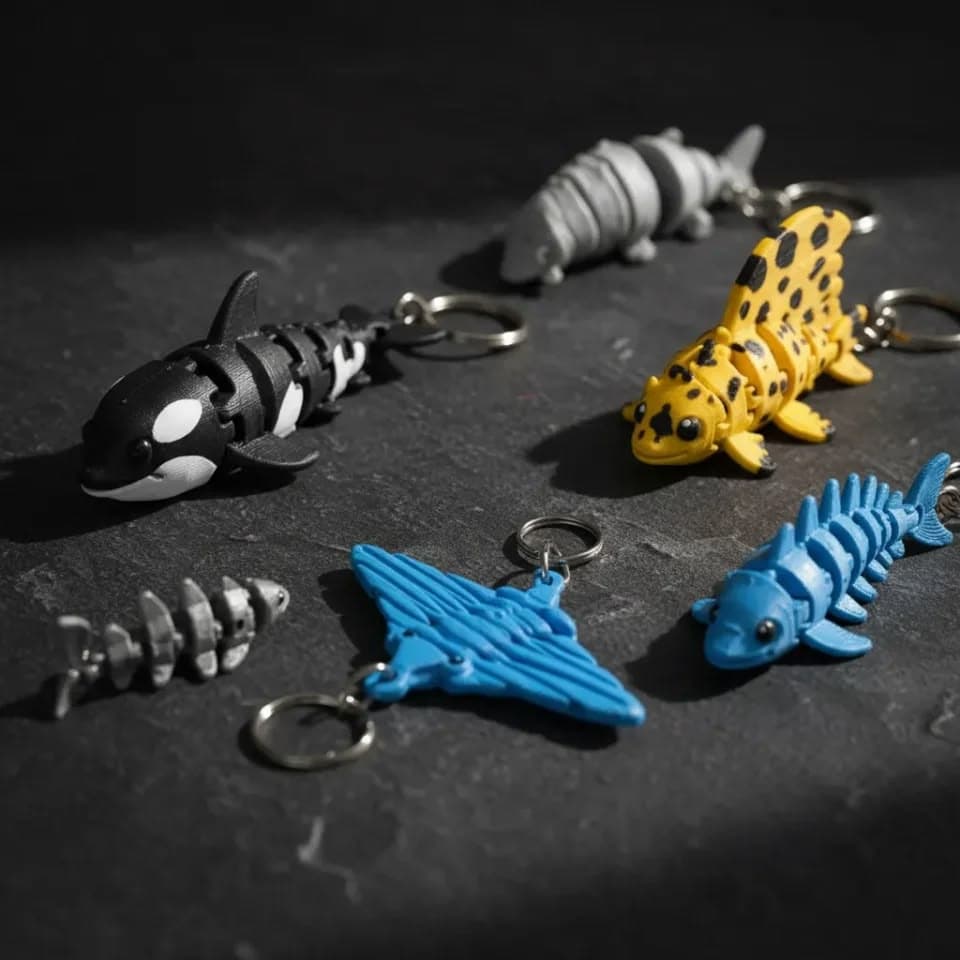 Aquatic Flexi Toys